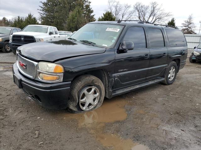 1GKFK66U56J135578 - 2006 GMC YUKON XL DENALI BLACK photo 1