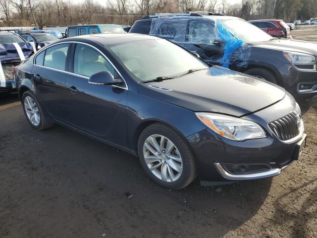 2G4GL5EX1E9186519 - 2014 BUICK REGAL BLUE photo 4