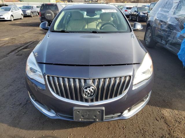 2G4GL5EX1E9186519 - 2014 BUICK REGAL BLUE photo 5