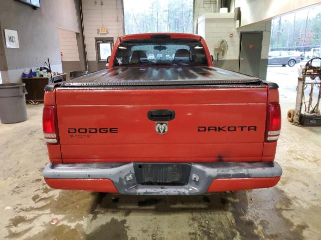 1D7HG32N03S157177 - 2003 DODGE DAKOTA SPORT RED photo 6