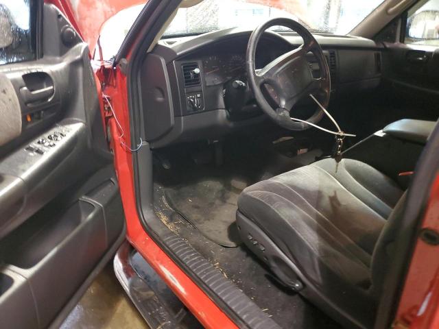 1D7HG32N03S157177 - 2003 DODGE DAKOTA SPORT RED photo 8