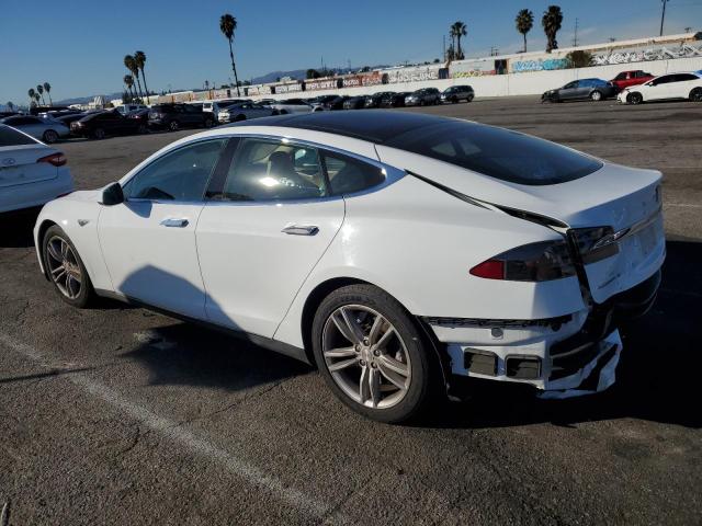 5YJSA1DN3DFP14598 - 2013 TESLA MODEL S თეთრი ფოტო 2
