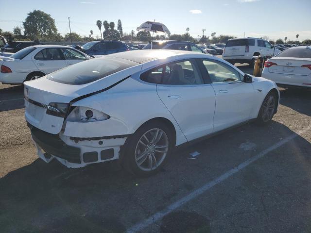 5YJSA1DN3DFP14598 - 2013 TESLA MODEL S WHITE photo 3