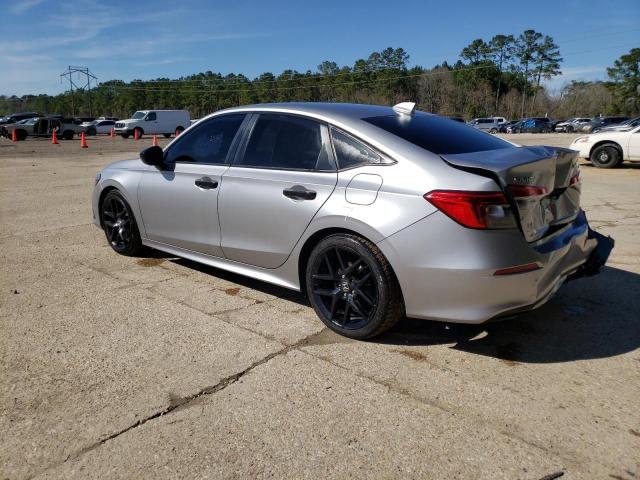 2HGFE2F57NH544283 - 2022 HONDA CIVIC SPORT 银色 照片 2