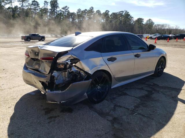 2HGFE2F57NH544283 - 2022 HONDA CIVIC SPORT 银色 照片 3