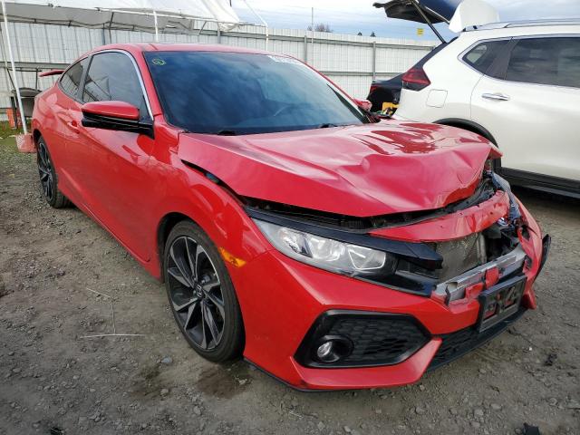 2HGFC3A50HH752156 - 2017 HONDA CIVIC SI RED photo 4