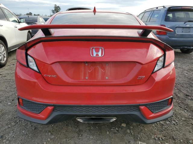 2HGFC3A50HH752156 - 2017 HONDA CIVIC SI RED photo 6