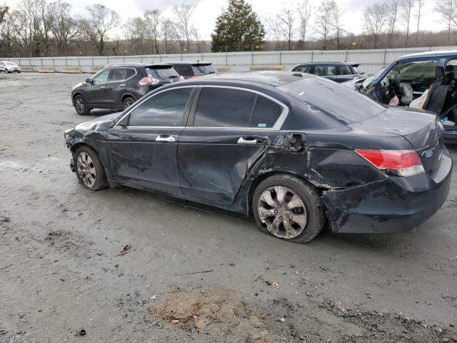 1HGCP36858A046700 - 2008 HONDA ACCORD EXL BLACK photo 2