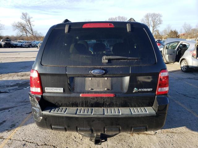 1FMCU59H08KA23930 - 2008 FORD ESCAPE HEV BLACK photo 6