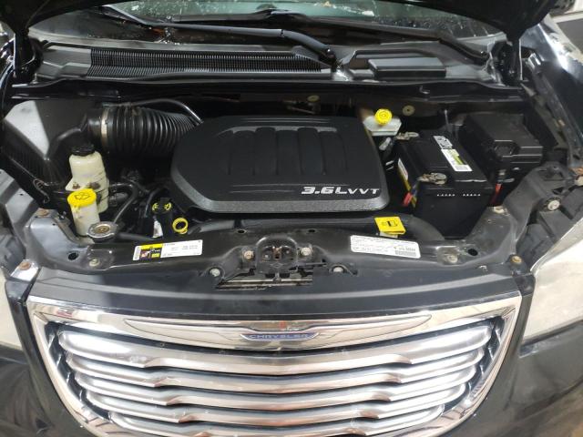 2C4RC1BG6DR722051 - 2013 CHRYSLER TOWN & COU TOURING BLACK photo 12