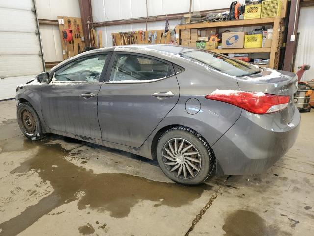 5NPDH4AE1BH038547 - 2011 HYUNDAI ELANTRA GLS GRAY photo 2