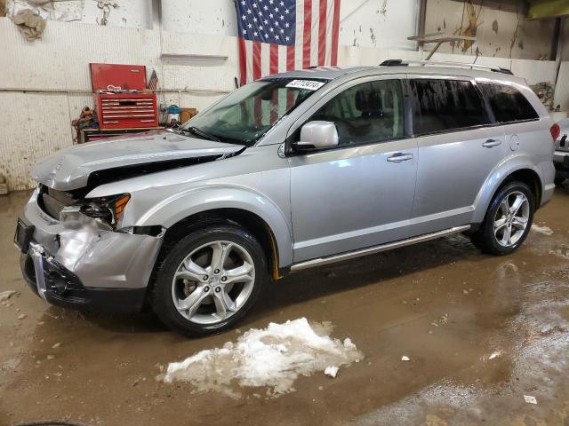 3C4PDDGG9HT708775 - 2017 DODGE JOURNEY CROSSROAD SILVER photo 1