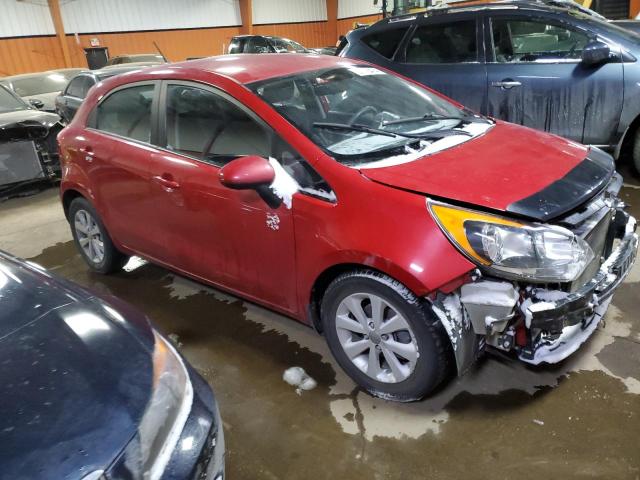 KNADM5A36D6800815 - 2013 KIA RIO LX RED photo 4