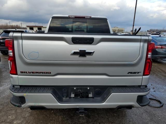 1GCUYEED6MZ357655 - 2021 CHEVROLET SILVERADO K1500 RST SILVER photo 6