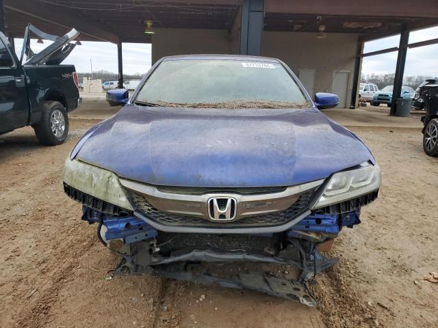 1HGCT1A78HA001376 - 2017 HONDA ACCORD EX BLUE photo 5