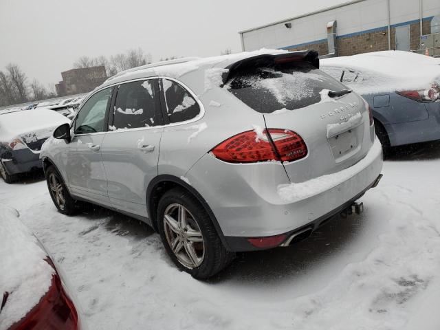 WP1AA2A26ELA07343 - 2014 PORSCHE CAYENNE SILVER photo 2