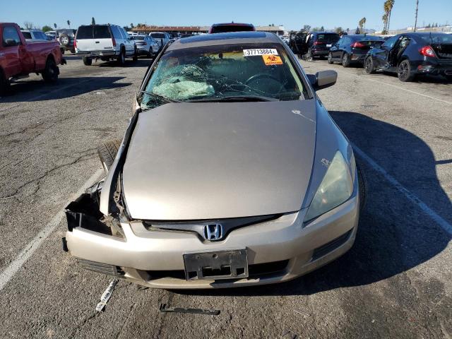 1HGCM82603A026678 - 2003 HONDA ACCORD EX GOLD photo 5