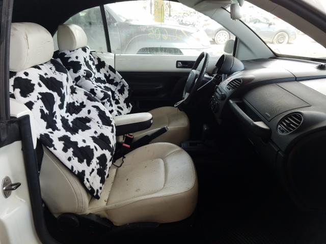 3VWFF31Y47M420184 - 2007 VOLKSWAGEN NEW BEETLE TRIPLE WHITE  photo 5