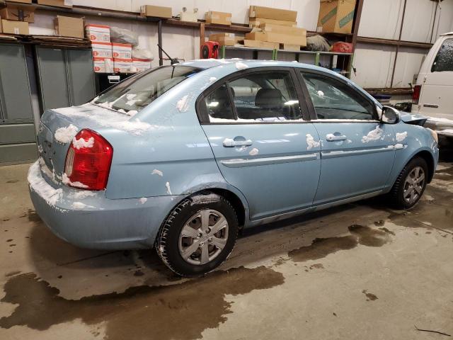 KMHCN45C38U251815 - 2008 HYUNDAI ACCENT GLS BLUE photo 3