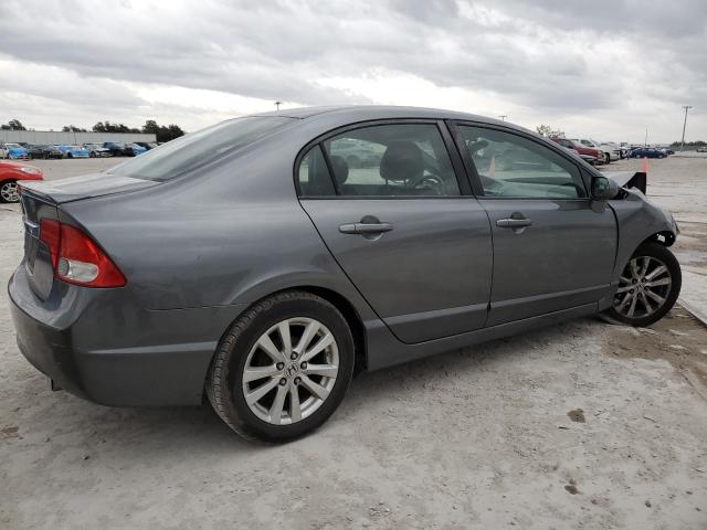 2HGFA1F67AH540369 - 2010 HONDA CIVIC LX-S GRAY photo 3