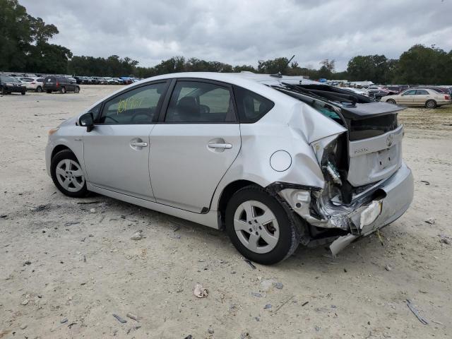 JTDKN3DU9B5332341 - 2011 TOYOTA PRIUS SILVER photo 2