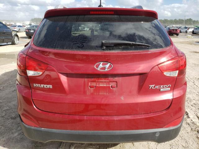 KM8JU3ACXDU550089 - 2013 HYUNDAI TUCSON GLS RED photo 6