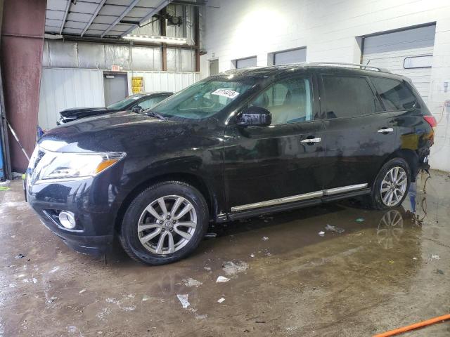 5N1AR2MN7FC690442 - 2015 NISSAN PATHFINDER S BLACK photo 1