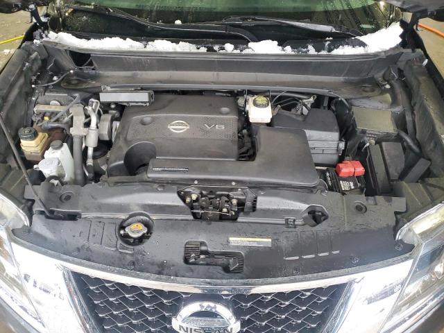 5N1AR2MN7FC690442 - 2015 NISSAN PATHFINDER S BLACK photo 12