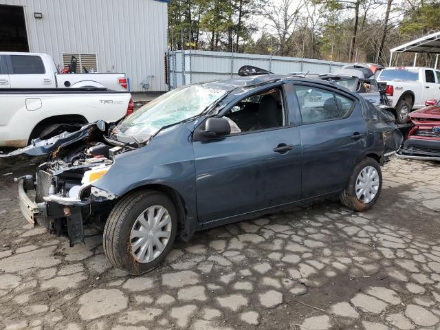 3N1CN7AP0FL929073 - 2015 NISSAN VERSA S BLUE photo 1