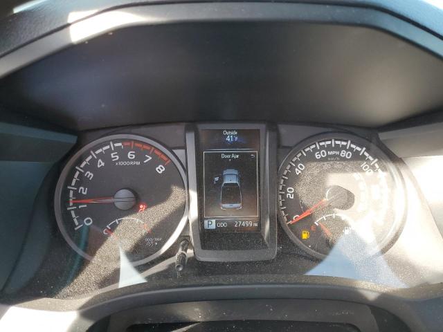 3TYRX5GN1NT062257 - 2022 TOYOTA TACOMA ACCESS CAB ვერცხლისფერი ფოტო 9