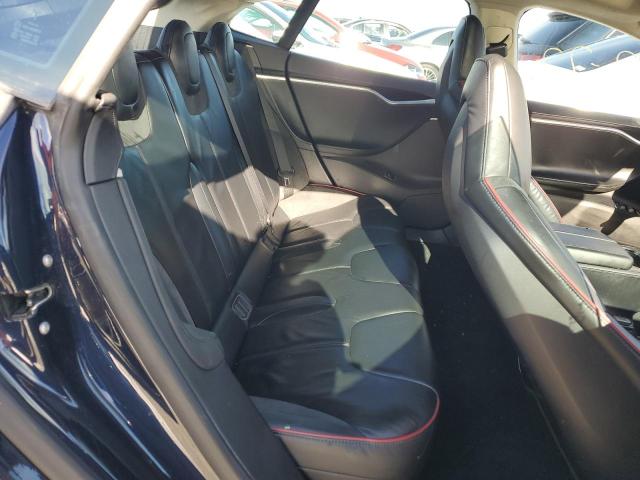 5YJSA1CP8DFP07987 - 2013 TESLA MODEL S Կապույտ լուսանկար 10