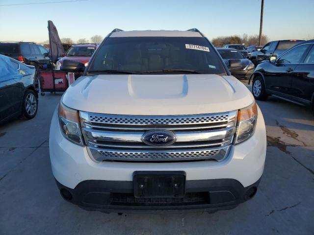 1FM5K8B84DGA98928 - 2013 FORD EXPLORER WHITE photo 5