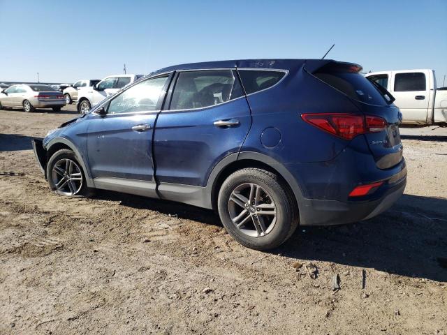 5XYZTDLB0JG542844 - 2018 HYUNDAI SANTA FE S BLUE photo 2