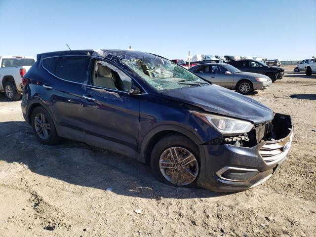 5XYZTDLB0JG542844 - 2018 HYUNDAI SANTA FE S BLUE photo 4