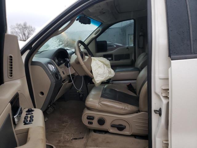 1FTRW12588FA32076 - 2008 FORD F150 SUPERCREW WHITE photo 7