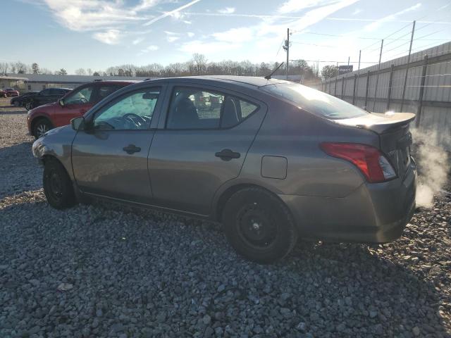 3N1CN7AP5GL839287 - 2016 NISSAN VERSA S GRAY photo 2