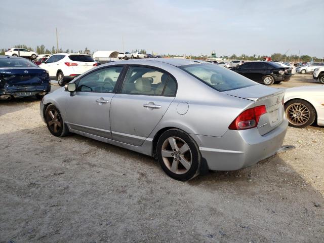 2HGFA16518H025353 - 2008 HONDA CIVIC LX SILVER photo 2