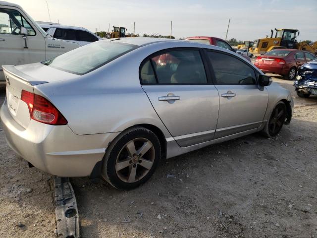 2HGFA16518H025353 - 2008 HONDA CIVIC LX SILVER photo 3