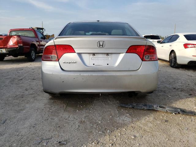 2HGFA16518H025353 - 2008 HONDA CIVIC LX SILVER photo 6