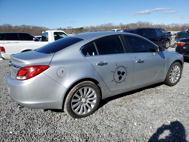 2G4GS5EV9D9215796 - 2013 BUICK REGAL PREMIUM SILVER photo 3