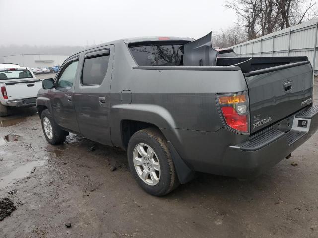 2HJYK16497H546956 - 2007 HONDA RIDGELINE RTS GRAY photo 2