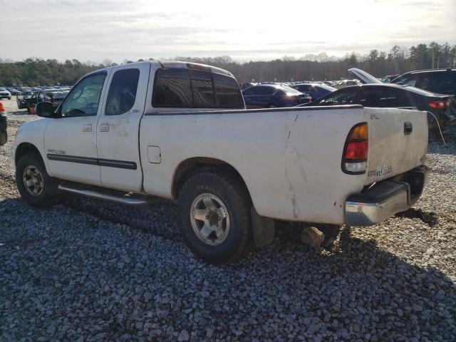 5TBRT34143S364032 - 2003 TOYOTA TUNDRA ACCESS CAB SR5 WHITE photo 2