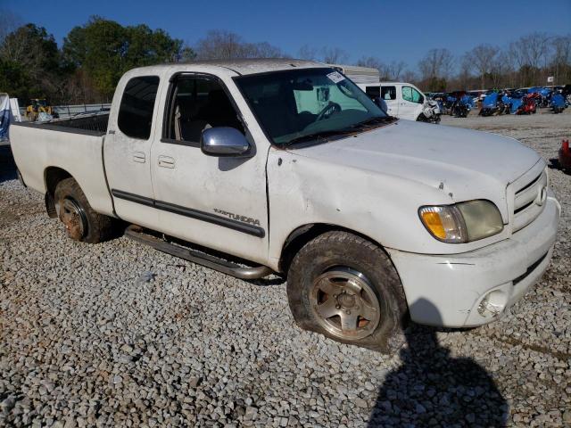 5TBRT34143S364032 - 2003 TOYOTA TUNDRA ACCESS CAB SR5 WHITE photo 4