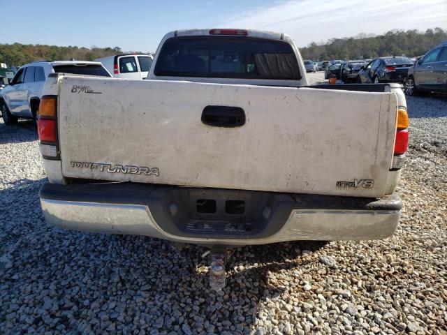 5TBRT34143S364032 - 2003 TOYOTA TUNDRA ACCESS CAB SR5 WHITE photo 6