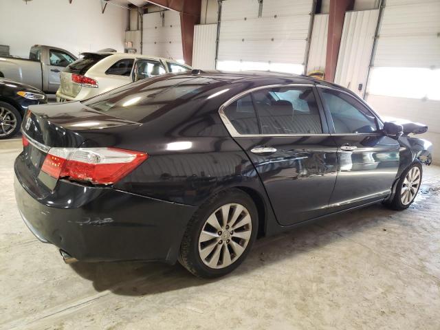 1HGCR2F80DA255535 - 2013 HONDA ACCORD EXL BLACK photo 3