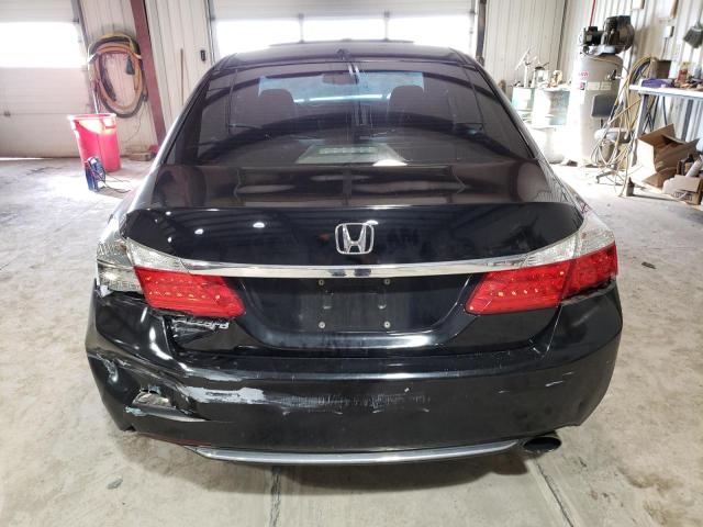 1HGCR2F80DA255535 - 2013 HONDA ACCORD EXL BLACK photo 6