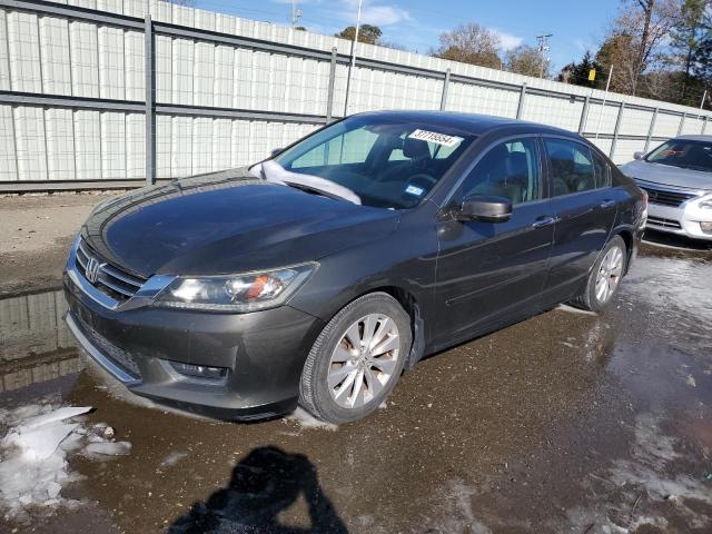 1HGCR2F86EA218734 - 2014 HONDA ACCORD EXL GRAY photo 1