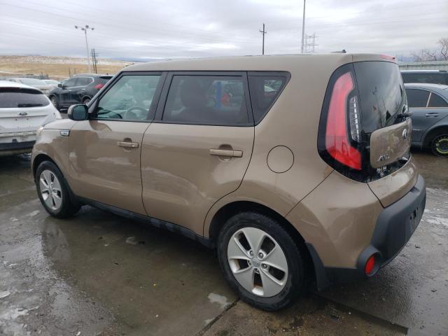 KNDJN2A22G7280751 - 2016 KIA SOUL TAN photo 2