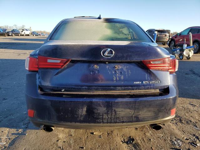 JTHCF1D25E5006947 - 2014 LEXUS IS 250 BLUE photo 6