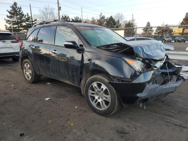 2HNYD282X7H522448 - 2007 ACURA MDX BLACK photo 4